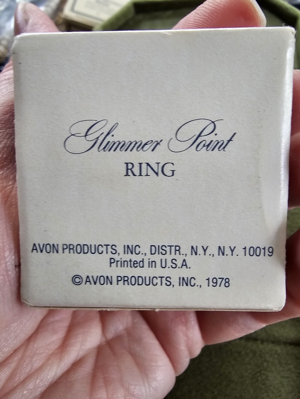 Vintage Avon Ring Size 5 - Picture 5 of 5
